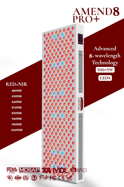 AMEND8 Red Light Therapy Panel