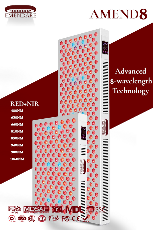 AMEND8 Red Light Therapy Panel